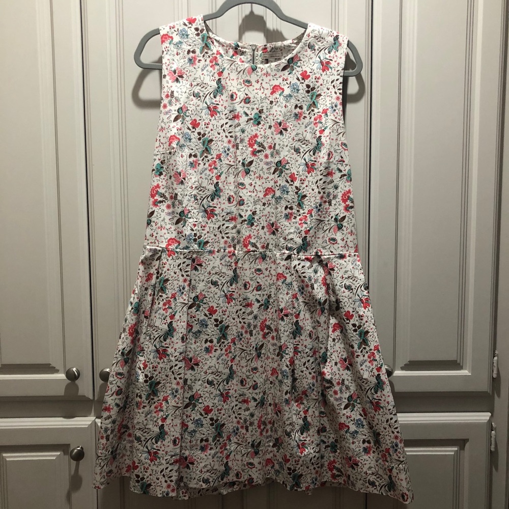Gap Cream Floral Dress POCKETS - 14
